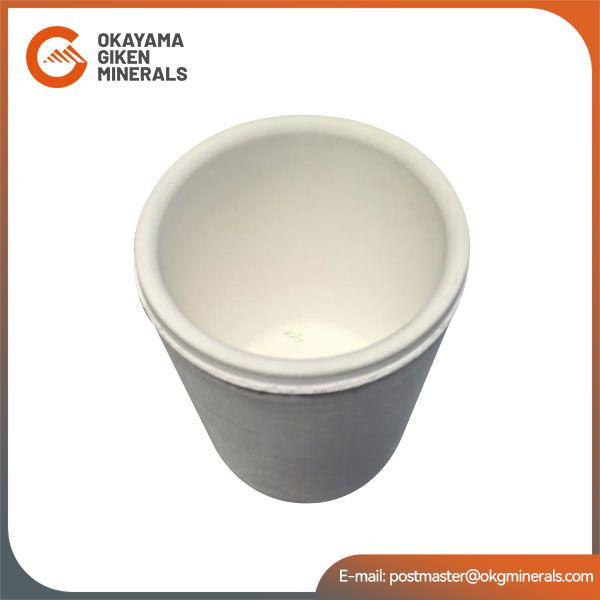Creuset en céramique de silicium en aluminium